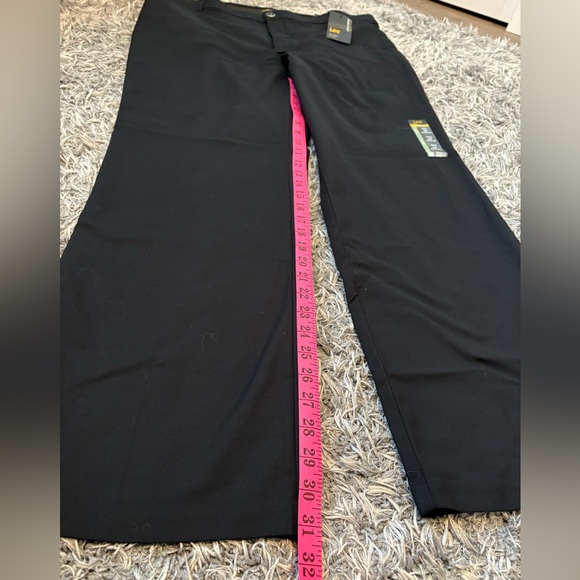 Women's Lee Flex Motion Trouser Pants - Black - 18 Medium - Picture 6 of 12